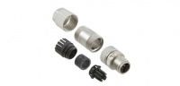 M12X-8PMM-IP67 - M12-CAT6A-X-Code feld-konfektionierbarer IP67 Stecker (lötfrei)