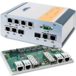 Universal & rugged 10-port managed Switch mit 2 SFP+ 10Gbit ports