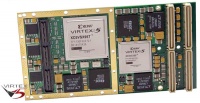 PMC-VLX Series Reconfigurable Virtex-5 FPGA with plug-in I/O