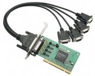 POS-104UL 4-port RS-232 Universal PCI board with power over serial