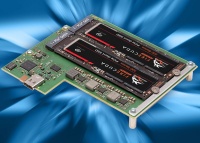 S48-SSD - Low Profile Mezzanine Module for CompactPCI® Serial CPU Cards dual M.2 NVMe SSD Storage • PCI Express