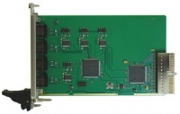 TCP467 - 3U CompactPCI 4 Channel RS232/RS422/RS485 Programmable Serial Interface