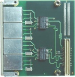 TPIM004 PIM I/O Module for Quad Ethernet PMC