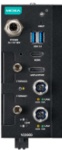 V2200D - Rail DIN-rail Computers with Intel Atom® x7000 Series Processor, 3 M.2 storage Slots, 24 to 110 VDC Power Input with Isolation, -40 to 70°C operating Temperature