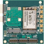 WLAN35203ER  PCIe/104 Dual-Slot Mini PCIe Card Carrier with Atheros WLAN Module