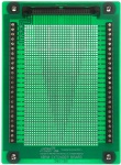 XB50 50-Pole Screw Terminal Extender Board with Prototyping Area