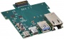 AXM-Z01 - 
RJ45 Gigabit Ethernet, USB 3.0, mini DisplayPort, and USB UART mini-B Ports Peripheral I/O Extension Module for XMC FPGAs
