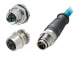 Rugged, sealed M12 CAT6A Connector System with innovative x-code cross-shielding